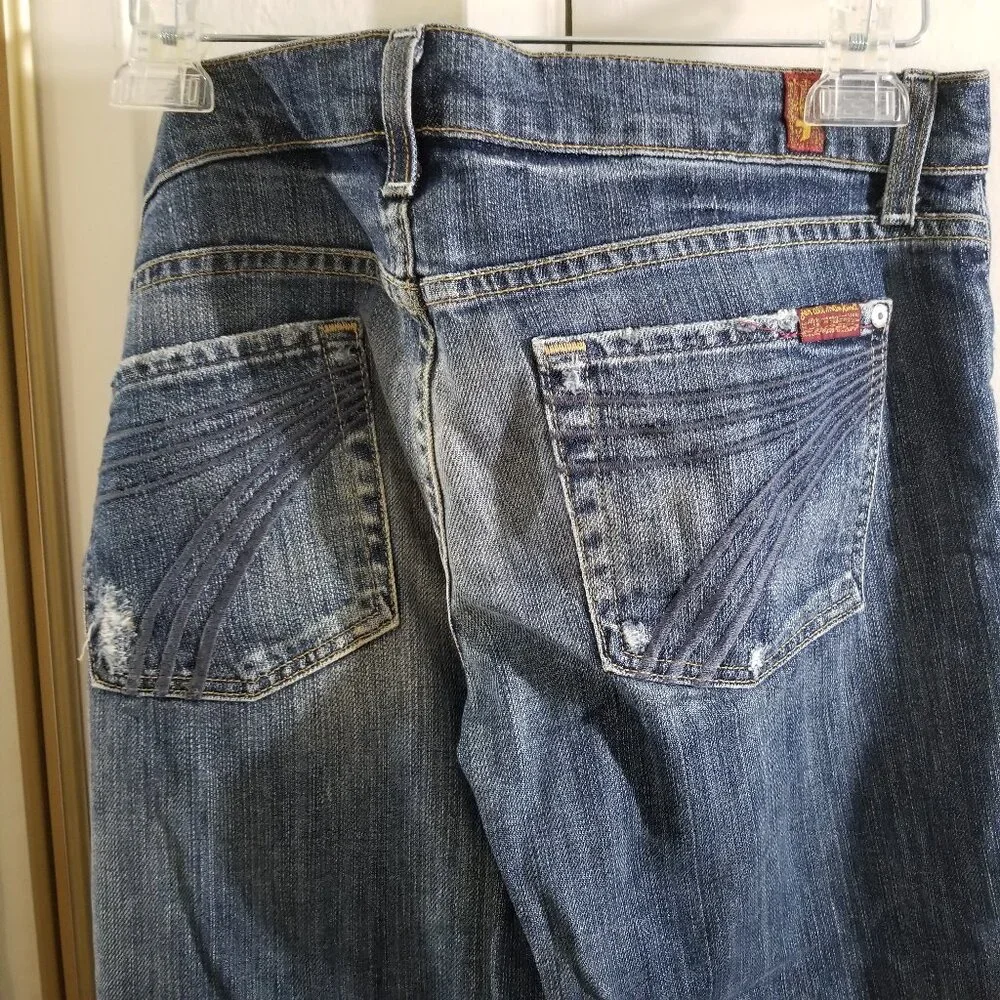 7 For All Mankind Jeans Brand, Size 28 - Picture 4 of 15